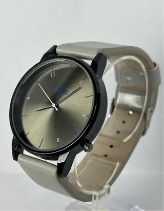 Reloj Cuarzo Negro y Gris