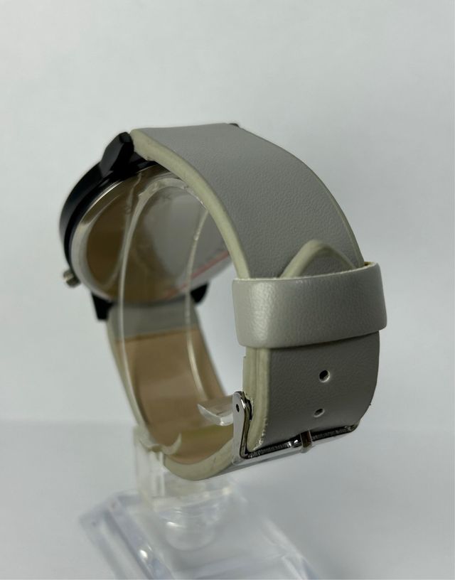 Reloj Cuarzo Negro y Gris