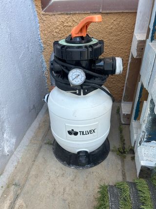 Depuradora TILLVEX Plástico Naranja/Blanco