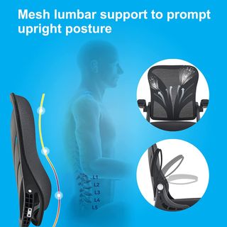 Silla de Oficina Ergonómica Negra