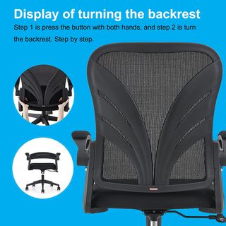 Silla de Oficina Ergonómica Negra