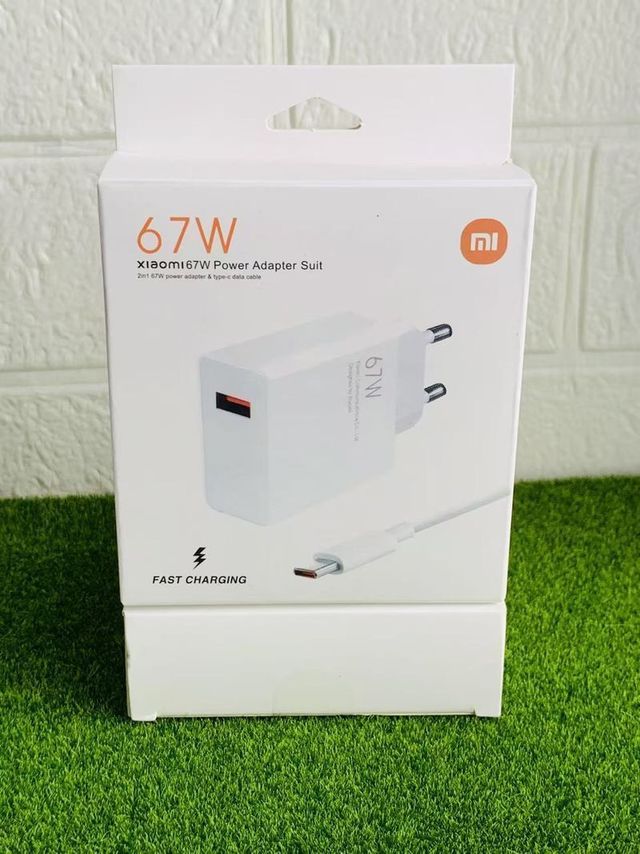 Cargador Xiaomi 67w Original Cable C + Enchufe