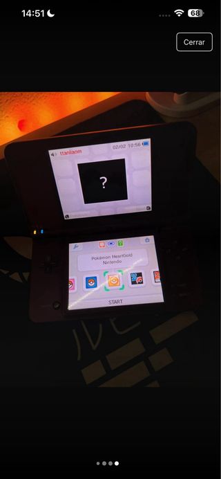 Nintendo DSi XL Rosso Modificato