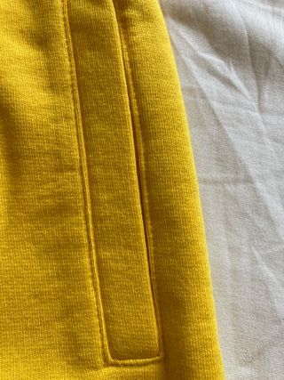 Dondup felpa shorts gialli