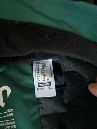 Abrigo nieve Wedze mujer