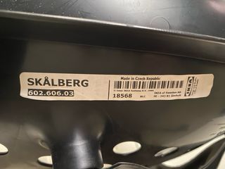 Silla Oficina Ikea SKALBERG Negra