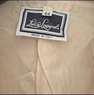 Giacca Luisa Spagnoli Beige Nera