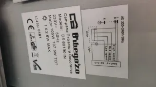 Campana Extractora Orbegozo DS-60190 IN