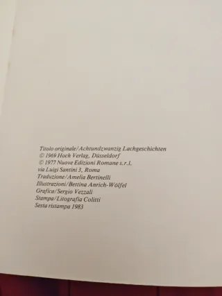 Libro vintage per bambini Storie per ridere