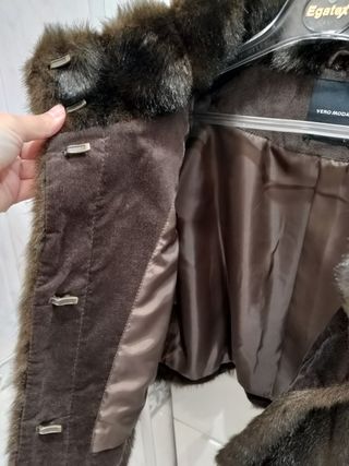 Bolero imitación visón