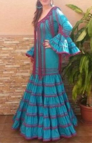 Traje de Flamenca canastero