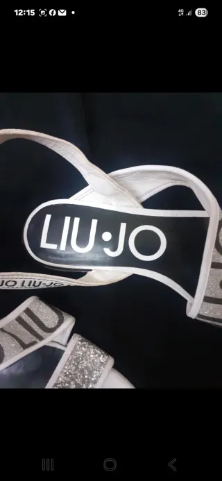 Sandali Liu Jo donna bianchi e argento