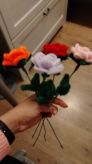 Flores de Limpiapipas - Hechas a Mano