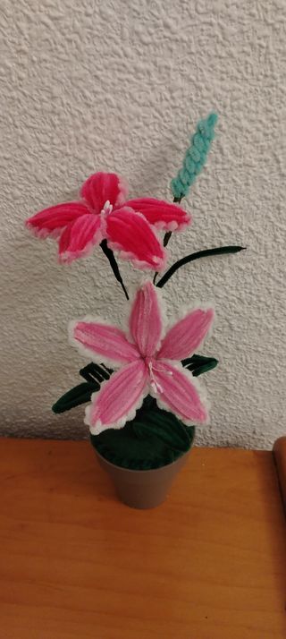 Flores de Limpiapipas - Hechas a Mano