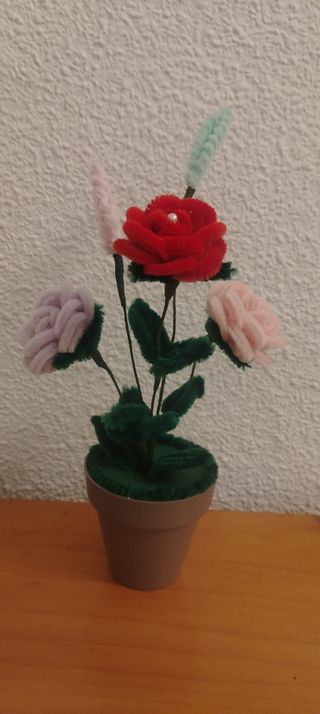 Flores de Limpiapipas - Hechas a Mano