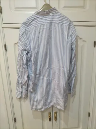 Camisa FAÇONABLE Rayas Azules Talla XXL