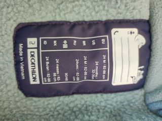 Buzo nieve, bebé, 24 meses