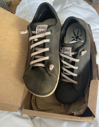 Zapatos Barefoot SUNNI SASS kaki T39