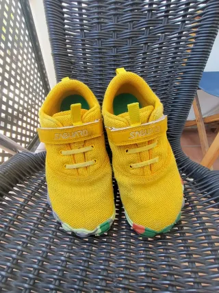 Ninos Zapatillas Saguaro Amarillas Talla 36