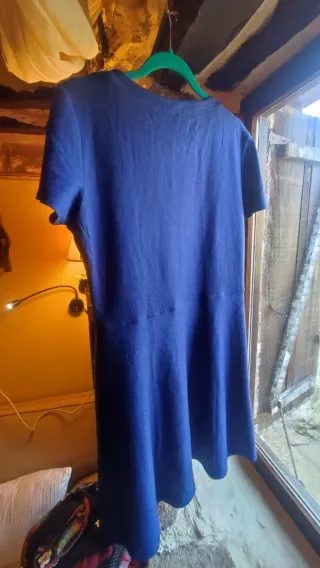 Vestido Pennyblack azul 50% lana