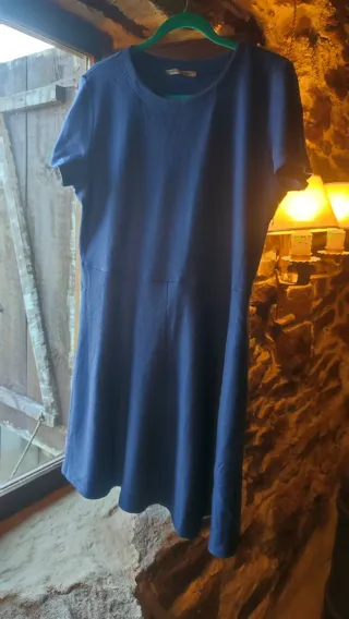 Vestido Pennyblack azul 50% lana