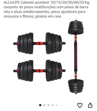 Juego de Mancuernas Ajustables