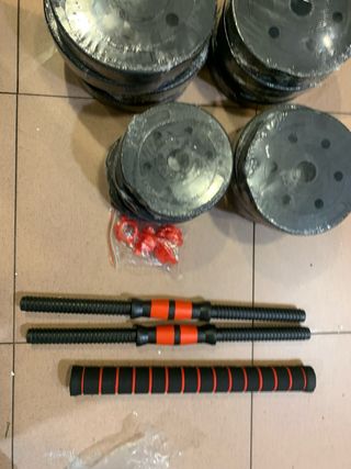 Juego de Mancuernas Ajustables