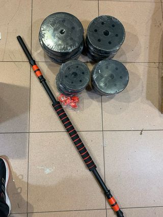 Juego de Mancuernas Ajustables