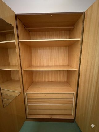 Armario 2 puertas madera