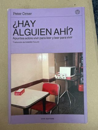 ¿Hay alguien ahí?: Apuntes sobre vivir para lee...