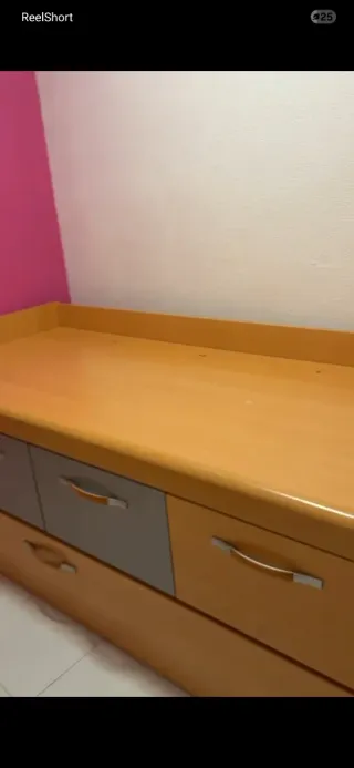 Cama nido doble con cajonera