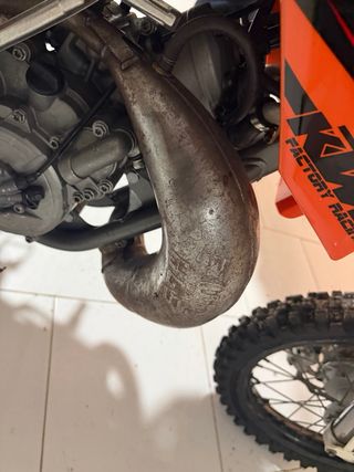 KTM 65 Motocross Naranja y Negra