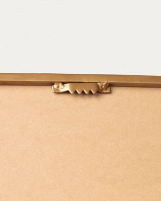 Espejo de pared Marco metal dorado 55 x 150,5 cm