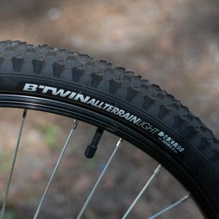 Bicicleta niños mtb 24 pulgadas Rockrider ST 500 negro 8-12