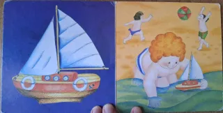 Primeros libros Teo. Vamos a playa. Violeta Denou.