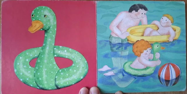 Primeros libros Teo. Vamos a playa. Violeta Denou.