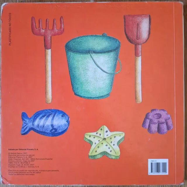 Primeros libros Teo. Vamos a playa. Violeta Denou.