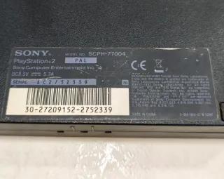 Consola PS2 Slim Negra