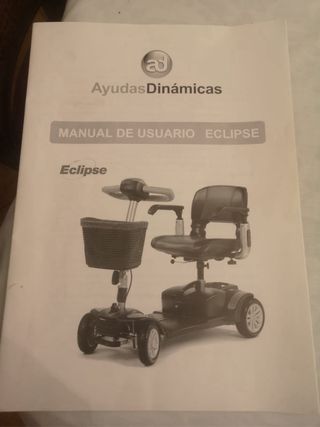 Scooter movilidad reducida negro/verde