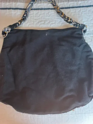Bolso de fiesta negro y dorado