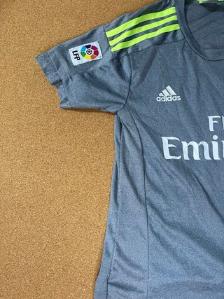 Maglietta Calcio Real Madrid Adidas Grigia