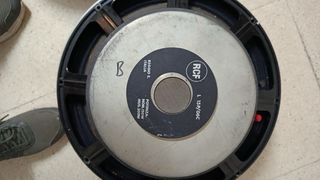 Altavoces 15 pulgadas.