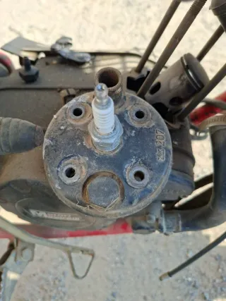 Rieju RR Enduro Roja y Blanca