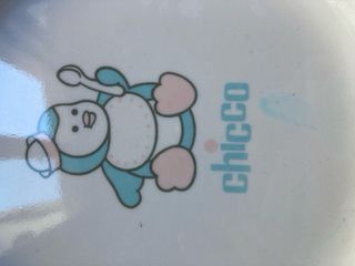 Plato bebé Chicco con dibujo