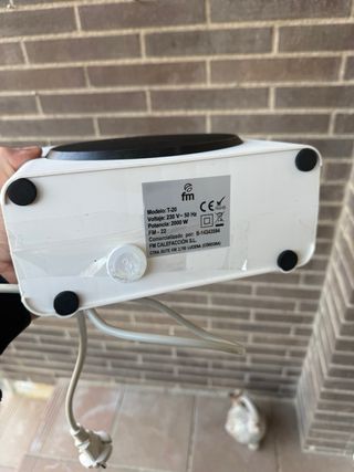 Calentador/calefaccion portátil FM