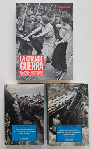 3 volumi sulla Prima guerra mondiale