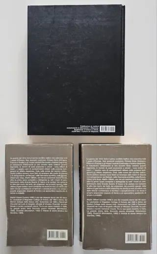 3 volumi sulla Prima guerra mondiale