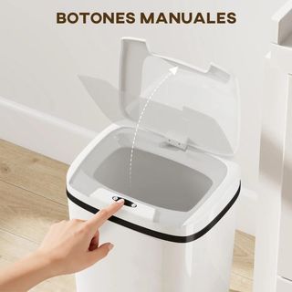 Cubo de Basura Cocina Automático 15 L con Sensor
