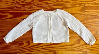 Chaqueta de punto blanca Gap