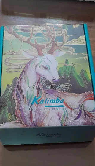 Kalimba 17 teclas madera nueva